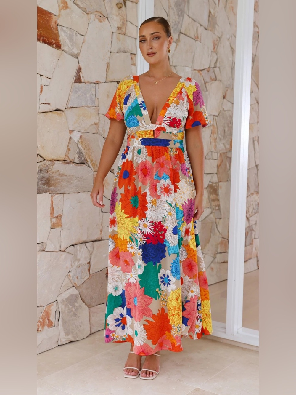 NWT Billy J Baker Maxi Dress